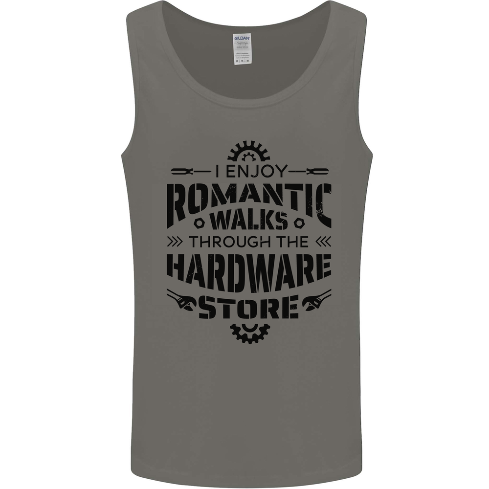 Romantic Walks Hardware Store Tradesman DIY Mens Vest Tank Top