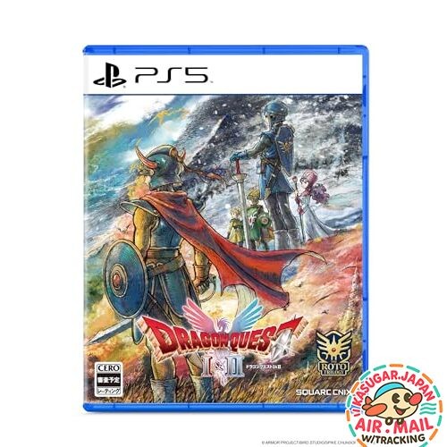 DRAGON QUEST I&II HD-2d PS5 Game English Sub Multi-Lang fm Japan w/Tracking