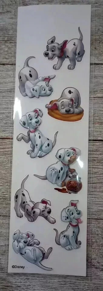 disney dalmatians fun stickers EK success dimensional puffy 8pc open pack new