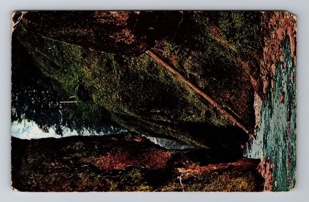 Scenic Oneonta Gorge Oregon Columbia River Vintage Souvenir Postcard