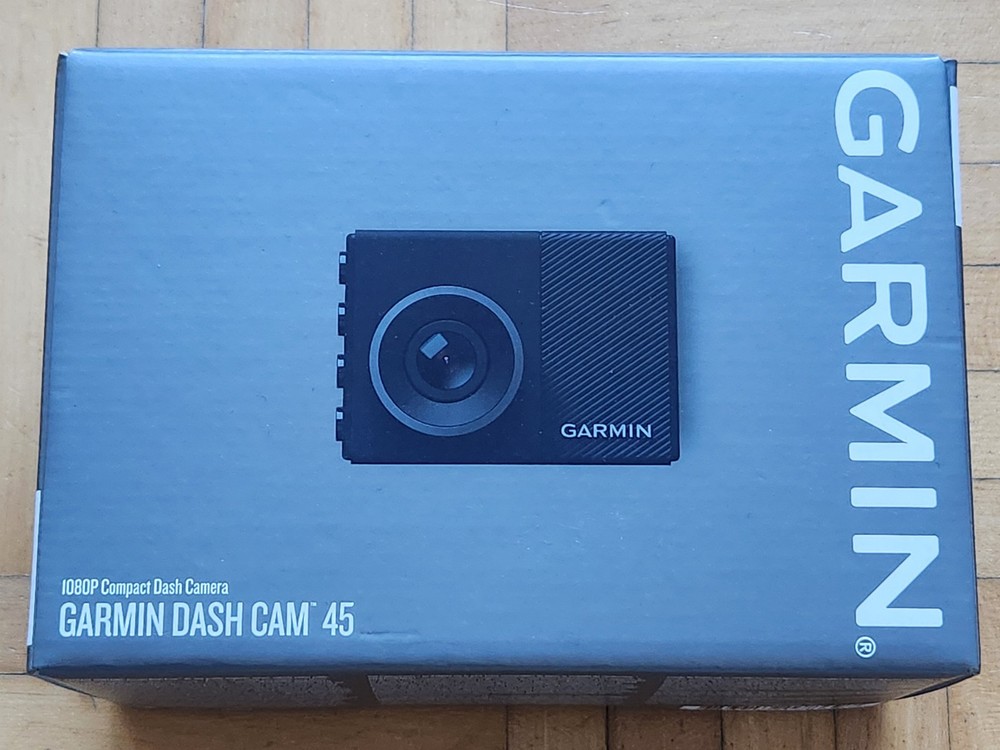 Garmin Dash Cam 45 1080p Compact Dash Camera - Black *NEW IN BOX*