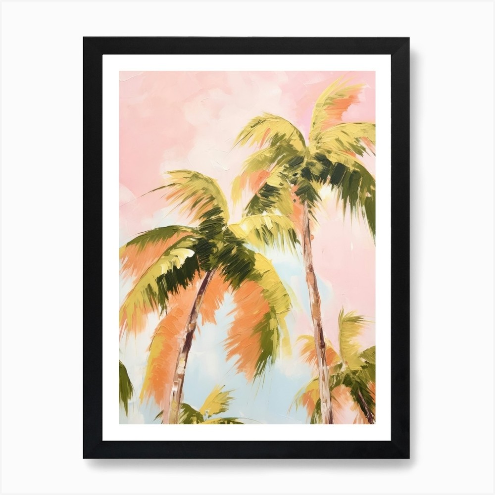 Palm Trees 5 Art Print Framed Wall Art Poster Canvas Print Picture