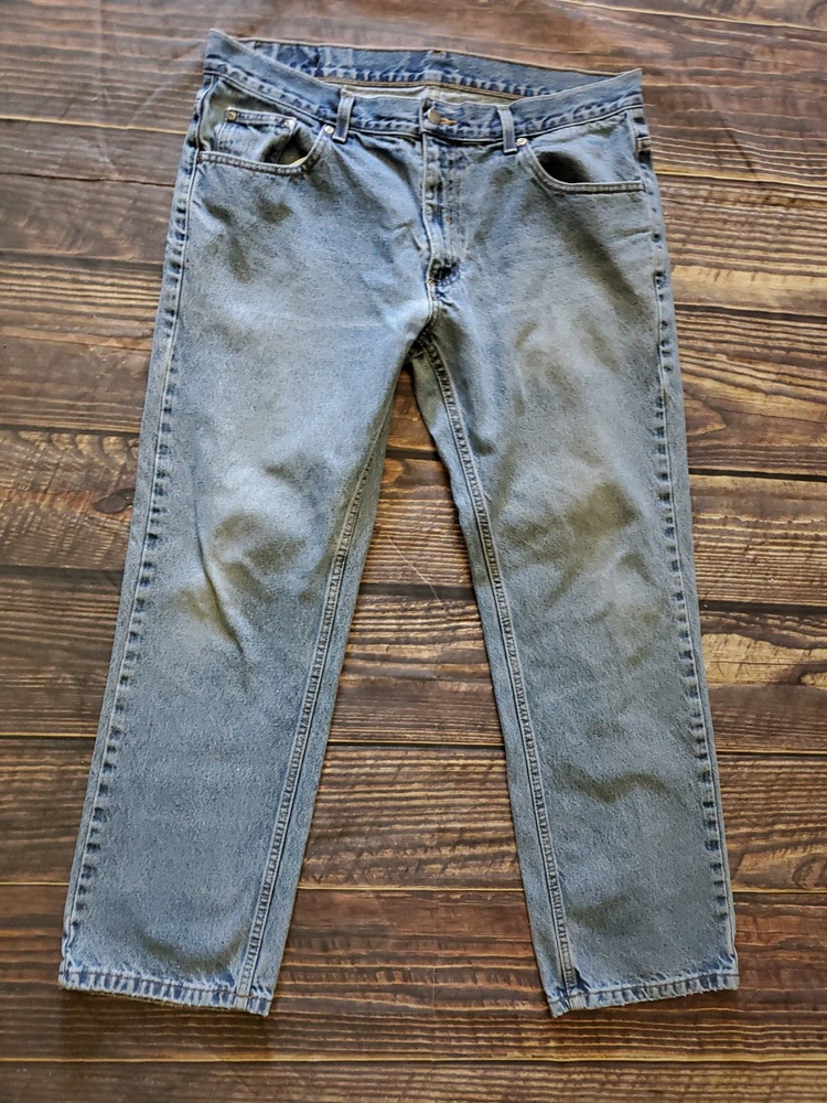 Members Mark Men's 36x29 Relaxed Fit 100% Cotton Denim Jeans-image
