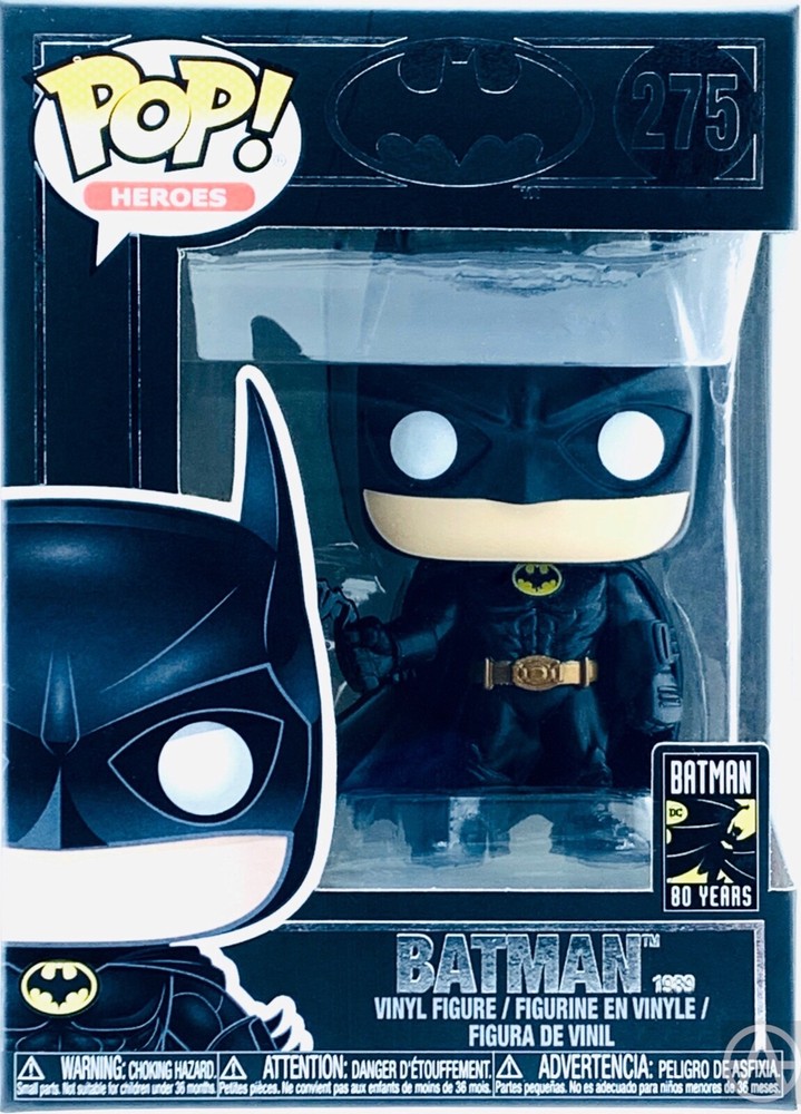Funko POP Heroes BATMAN #275 80th Anniversary Batman Movie 1989