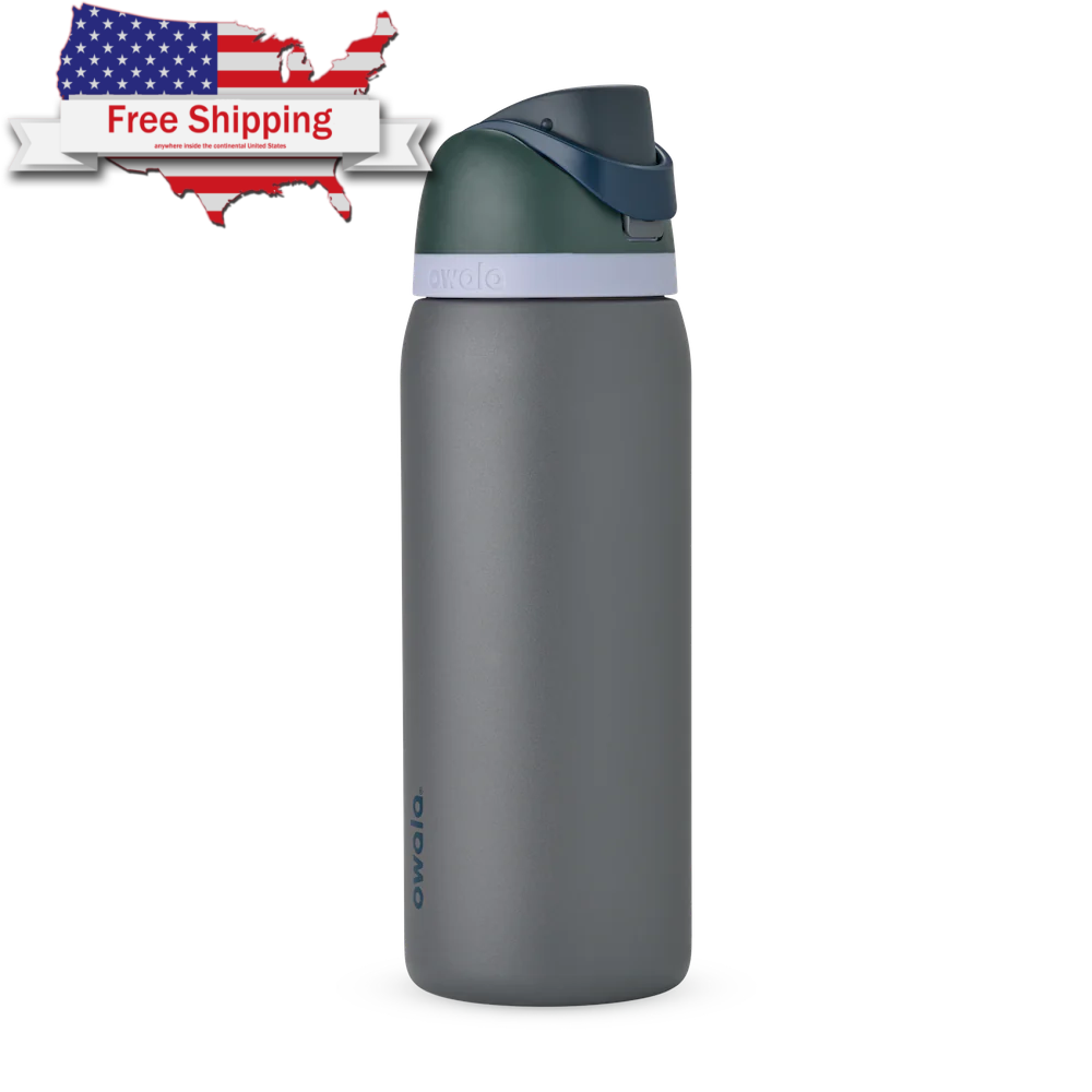 Owala FreeSip 32oz Stainless Steel Insulated Water Bottle Off the Grid