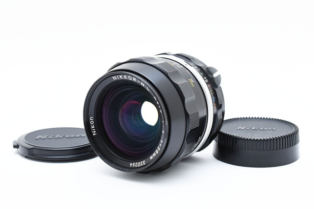 Exc+5 Nikon Nikkor N.C Auto 28mm f/2 Non Ai Wide Angle MF Lens From JAPAN