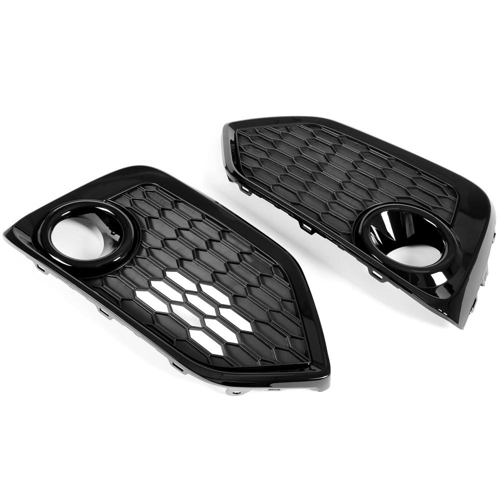 Fog Light Trim Bezel Covers Driver+Passenger Side For Honda Civic 2017 2018 2019