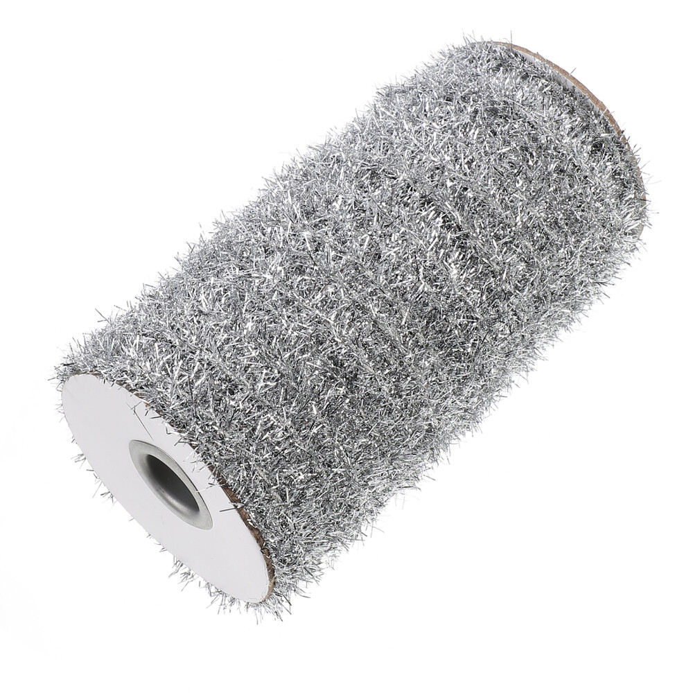 Colorful Plastic Mini Metallic Garland Tinsel Ribbon for Decorations