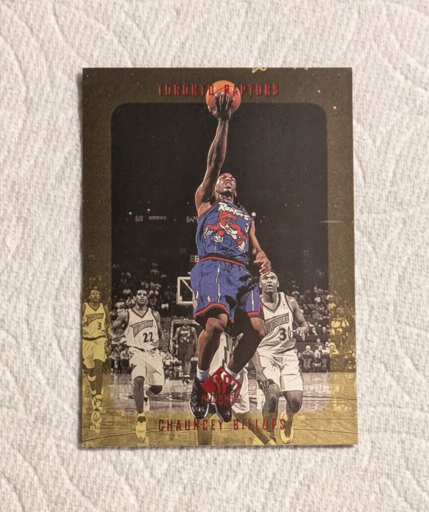 1997-98 Upper Deck SP Authentic CHAUNCEY BILLUPS RC #139 Rookie Raptors/Pistons