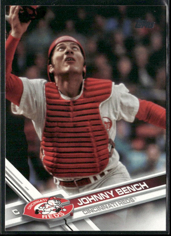 2017 Topps Update Johnny Bench Legend SP #US43c