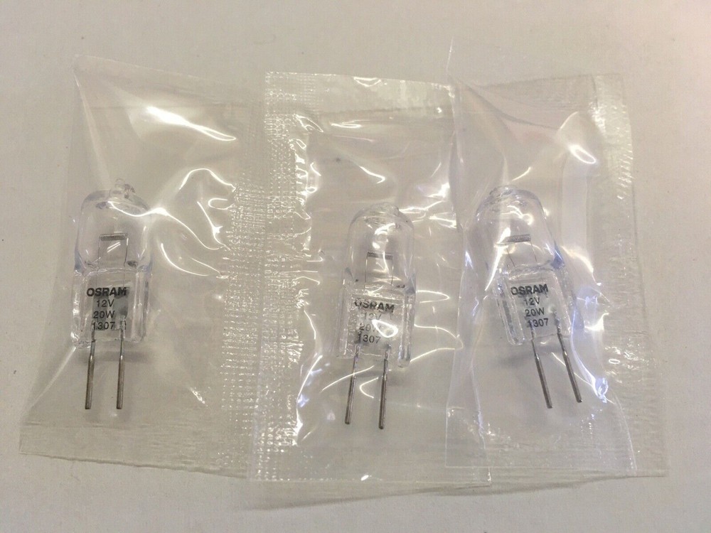 3 x Bosch Rangehood Halogen Lamp Light Bulb Globe DKE9565AUC/01