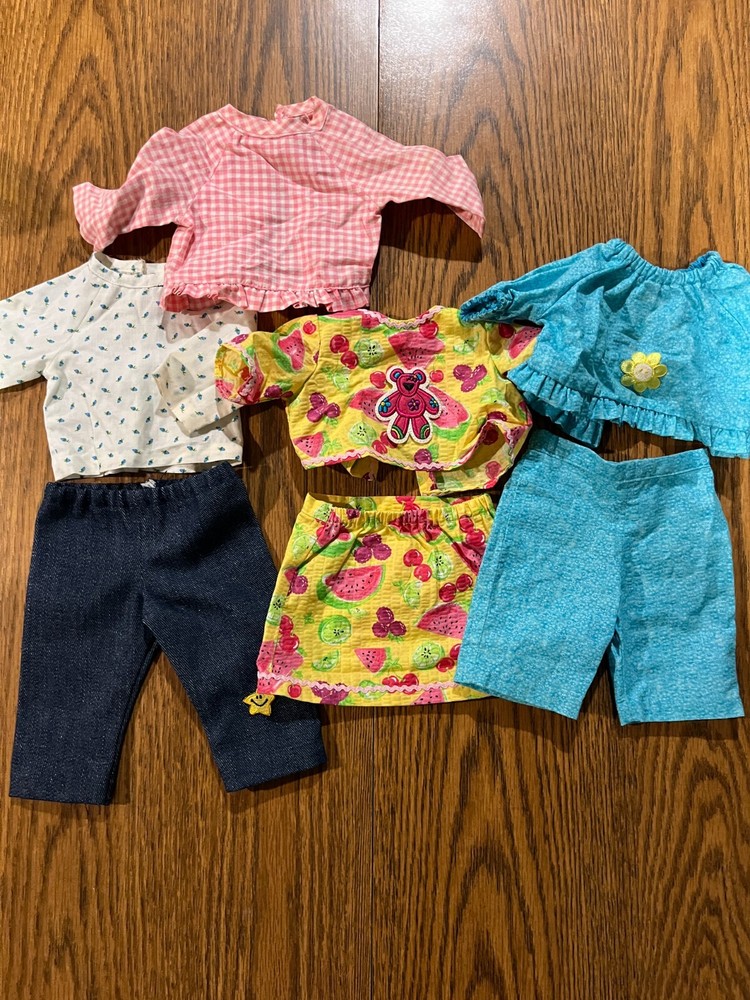 Handmade outfits for American Girl Dolls (3.5 Outfits)