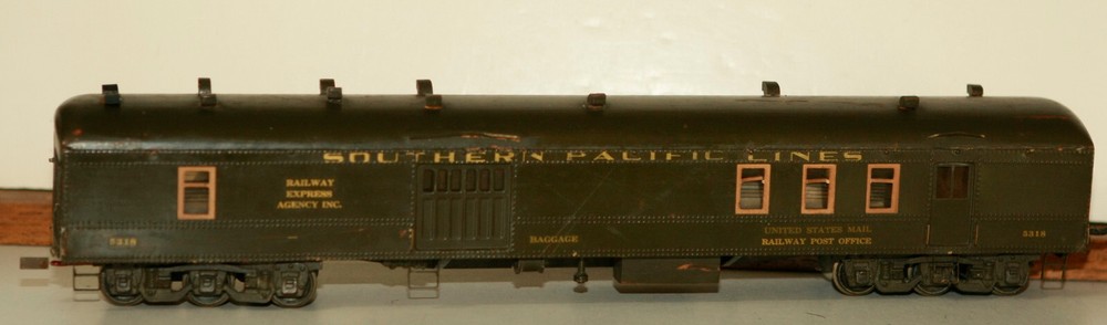 O SCALE ED ALEXANDER NEW YORK CENTRAL RPO CAR TWO RAIL