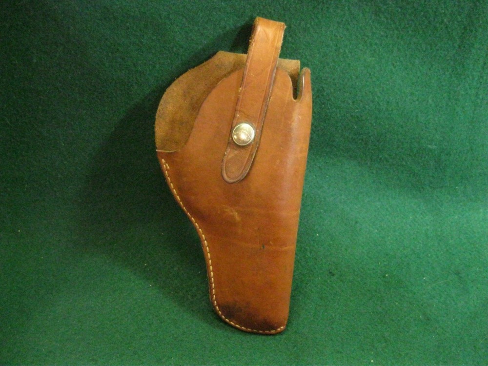 Hunter Brown Leather Holster 4500-3 Med/LG Frame Revolver 3-4.5” Barrel Colt S&W