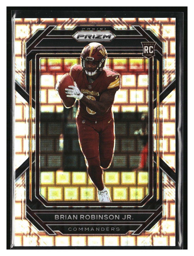 2022 Prizm Brian Robinson Jr #321 Pandora RC 249/400 Washington Commanders Football Card