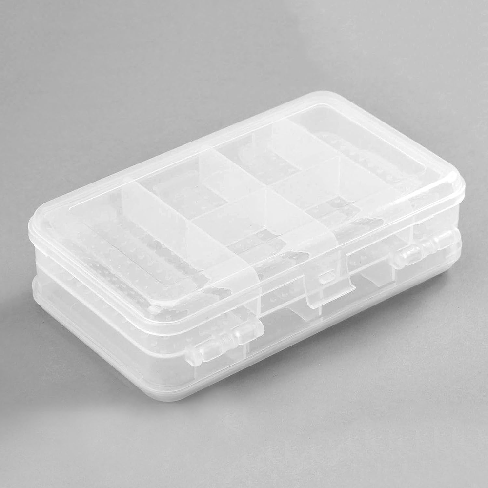 Double Sided Jewelry Organizer Box with Dividers for Storage-image