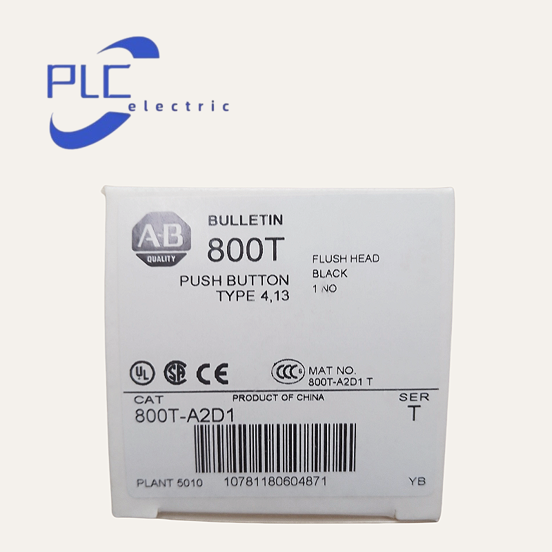 1PCS NEW Type 800T-A2D1 Allen Bradley 30mm Momentary Push Button 800T PB Black