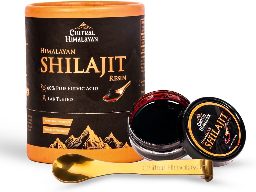 Pure 100% Himalayan Shilajit, Soft Resin, Organic, Extremely Potent, Fulvic acid