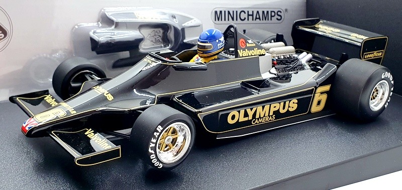 Minichamps 1/18 Scale Diecast 100 780006 Lotus Ford 79 1978 F1 R.Peterson
