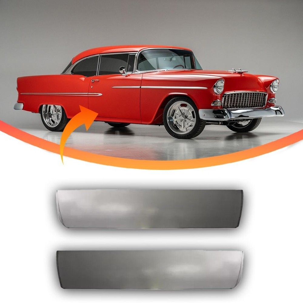 Lower Door Skins Fits Chevy 1955 1956 1957   New Pair