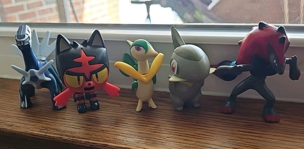 Mcdonalds Happy Meal Pokemon Toy Lot Of 5