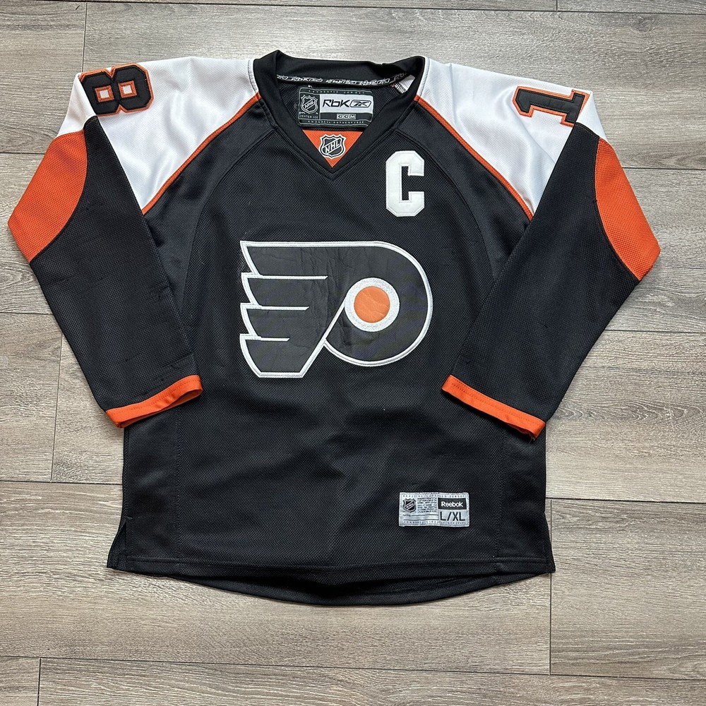 Mike Richards Philadelphia Flyers Youth Jersey Size XL Reebok Flyers