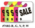 Car Dealer Rear View Hang Tags J - Hook Sale