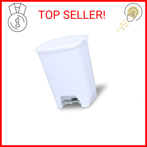 Glad Kitchen Trash Can 20 Gallon | Large Plastic Waste Bin with Odor Protection