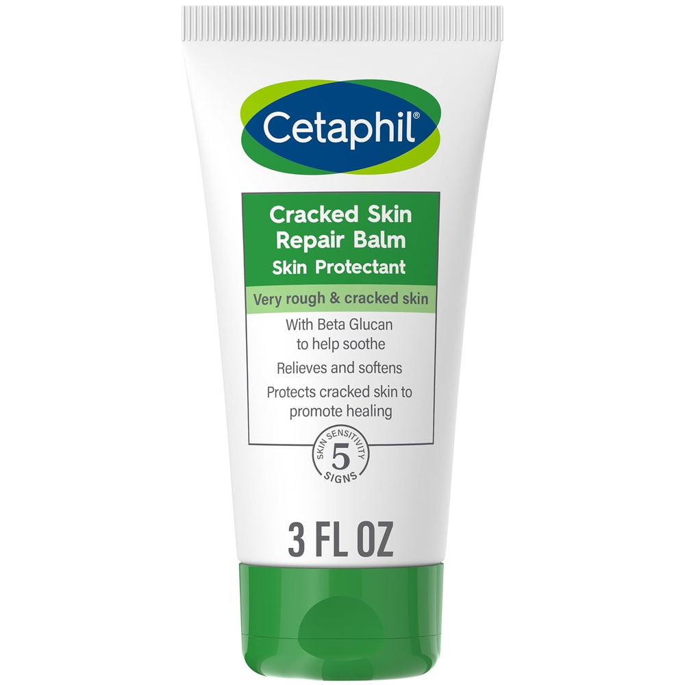 Cracked Skin Repair Balm 3 Oz for Rough Cracked Sensitive Skin Protection  
