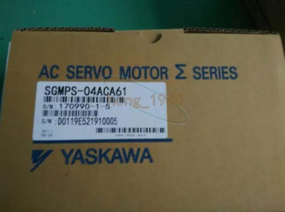1PCS NEW YASKAWA SERVO MOTOR SGMPS-04ACA61 SGMPS04ACA61