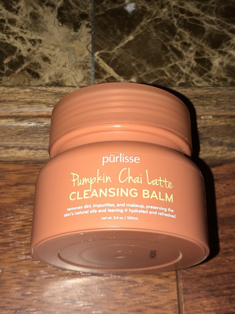 Pūrlisse Pumpkin Chai Latte Cleansing Balm 3.4 Oz Unboxed Fresh