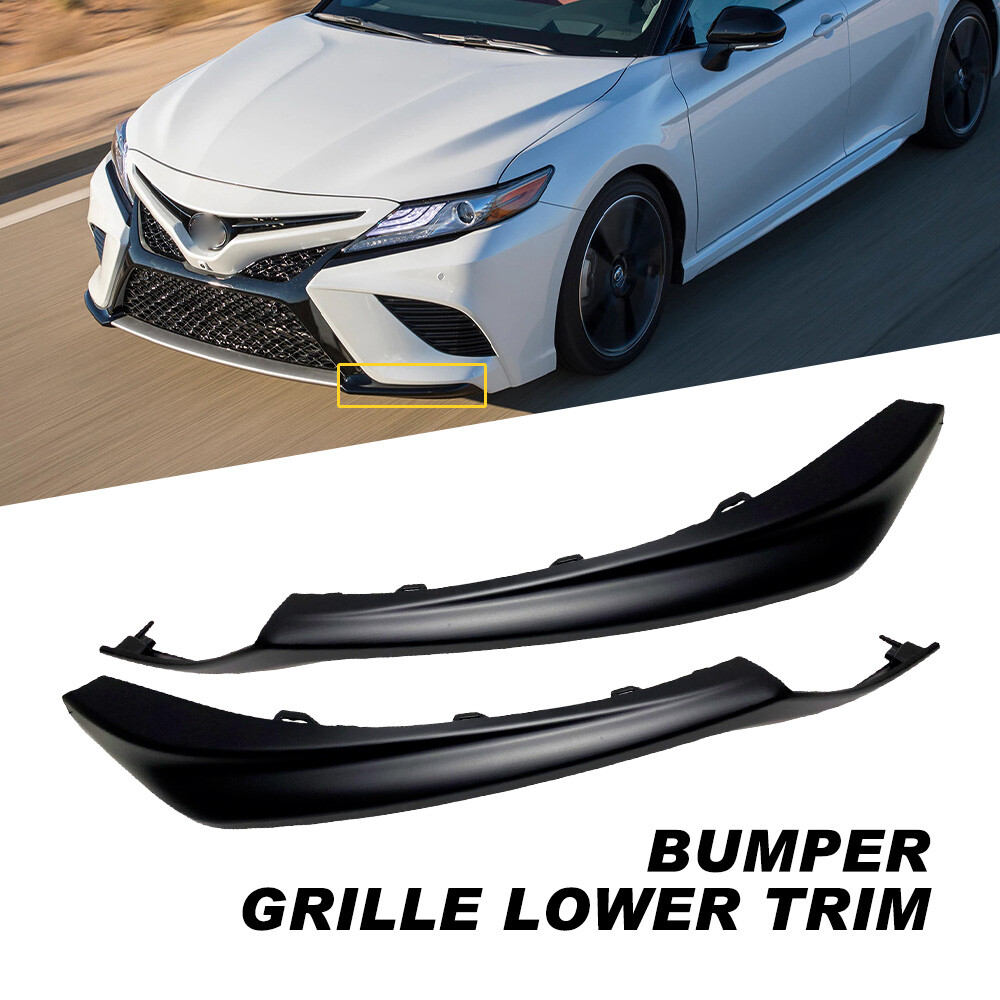 For 2021-2023 Toyota Camry XSE SE Front Bumper Lower Trim Moldings Left Right