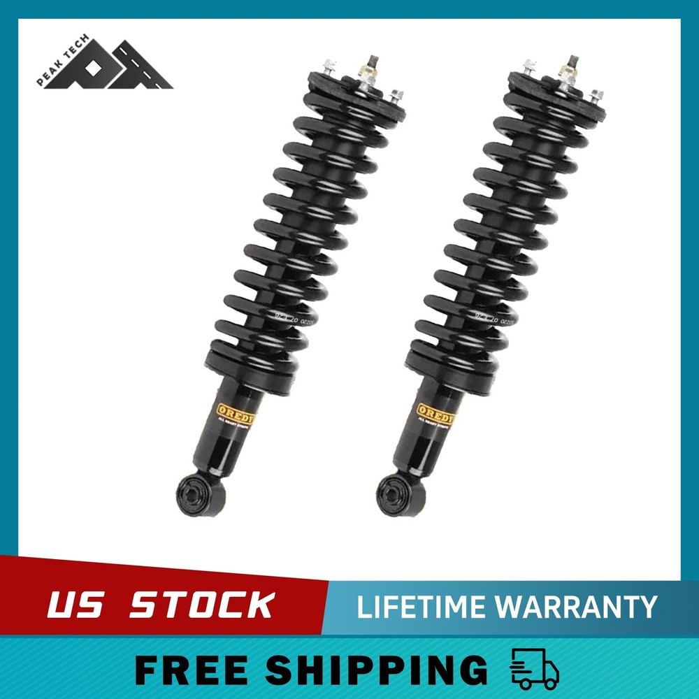2PC Front Struts for 1995 - 2003 2004 Toyota Tacoma 4WD w/ Coil Spring Assembly
