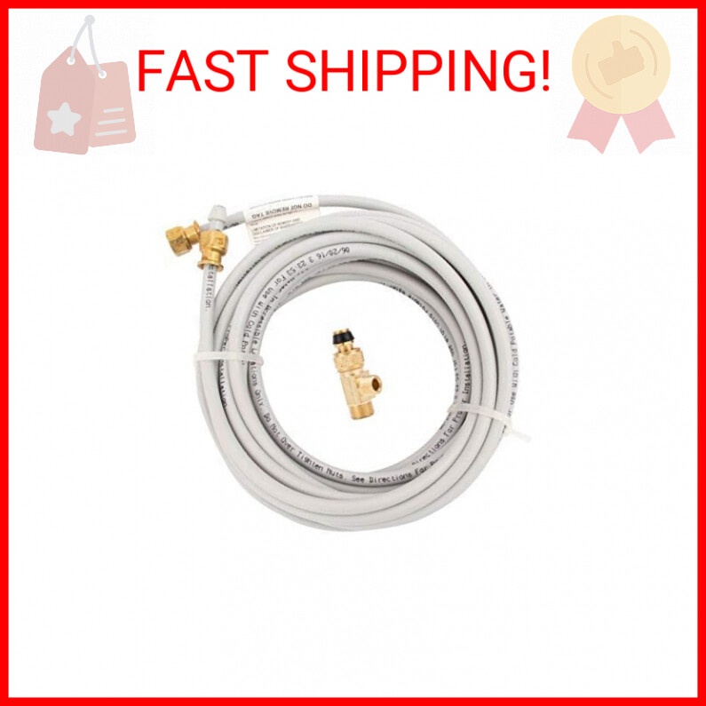 25ft PEX Tubing Ice Maker Installation Kit for Appliance Water Lines