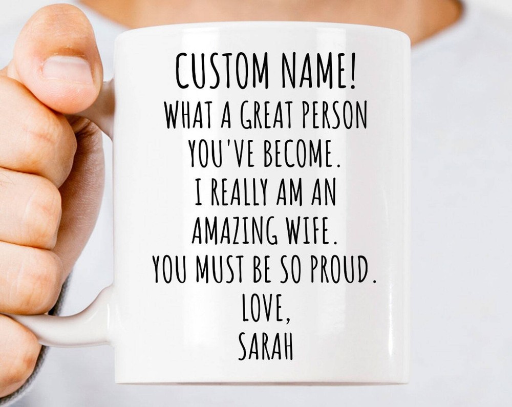 Funny Personalized Husband Mug for Valentine's Day Gift