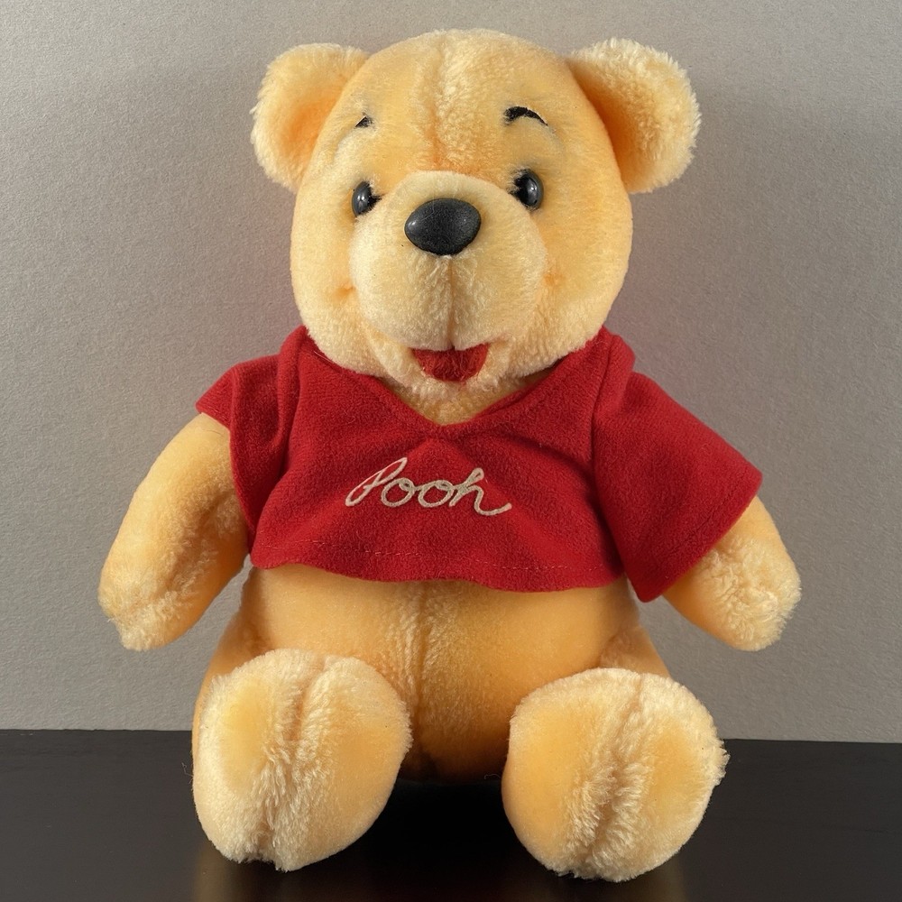 Vintage Winnie the Pooh Disneyland Plush Bear 8