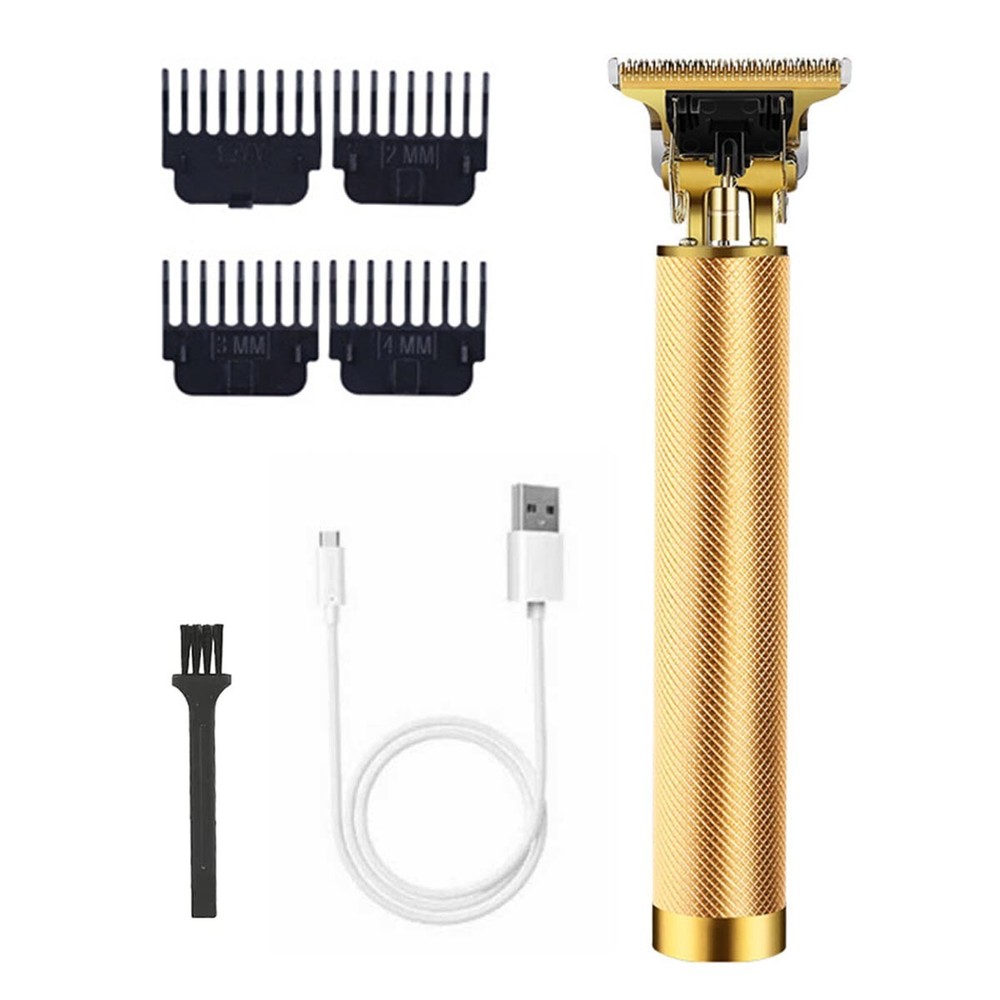 Men's Cordless Beard Trimmer & Hair Clipper with Electric Shaver