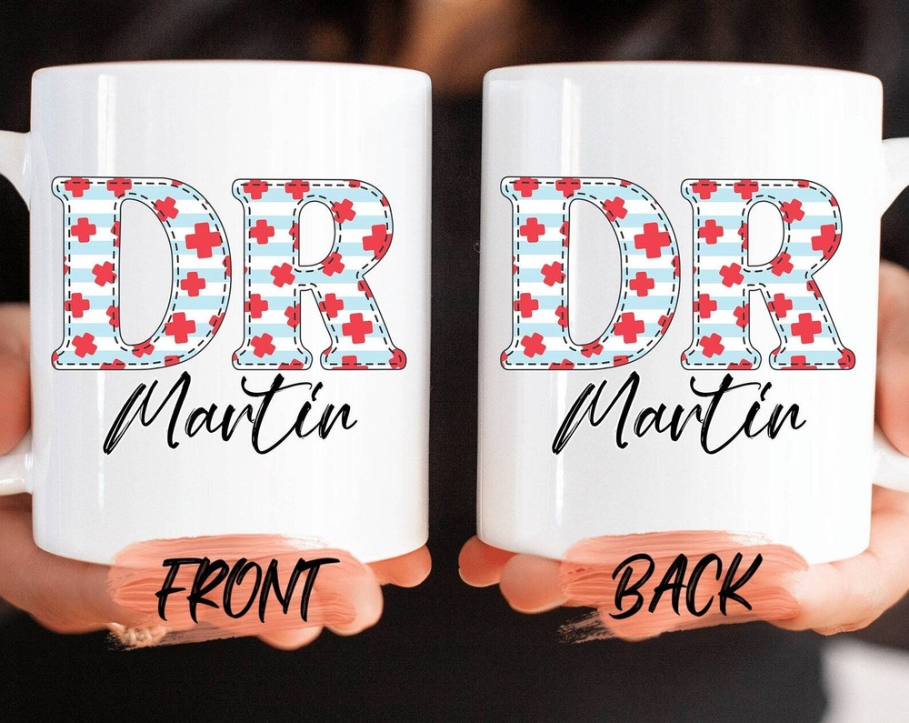 Custom Doctor Name Mug - Personalized Thank You Gift for Physicians