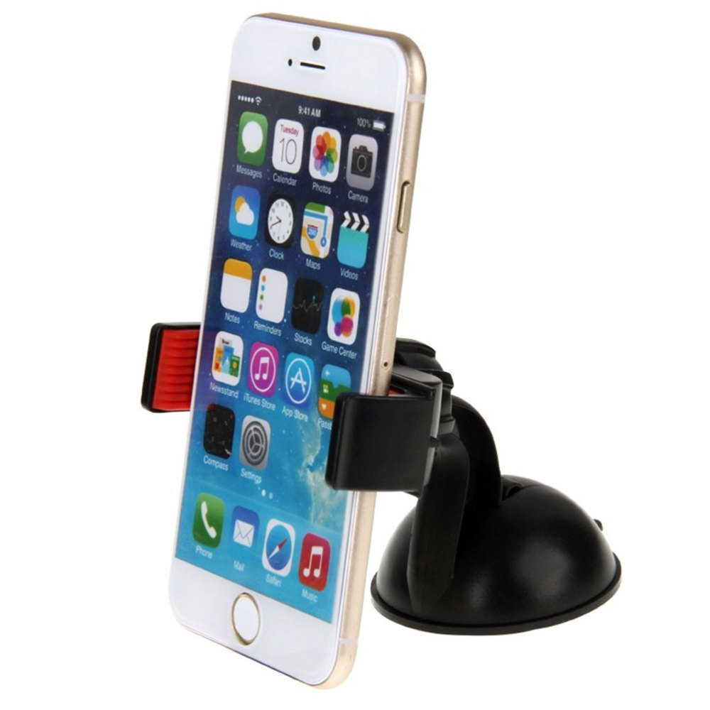 Suction Cup Phone Mount Retractable Car Cellphone Stand Holder for