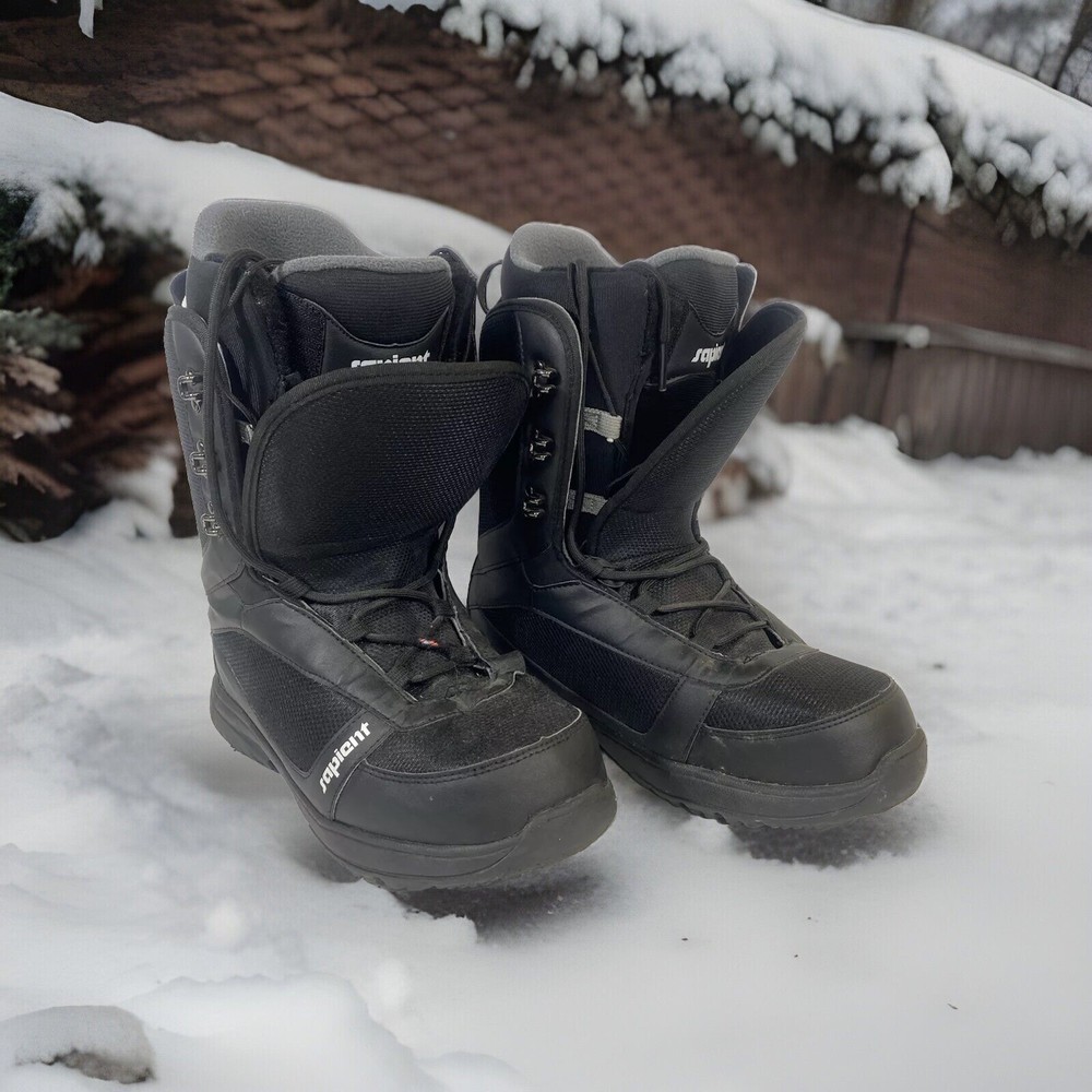 SAPIENT Guide Snowboard Boots Black Men’s Size 10
