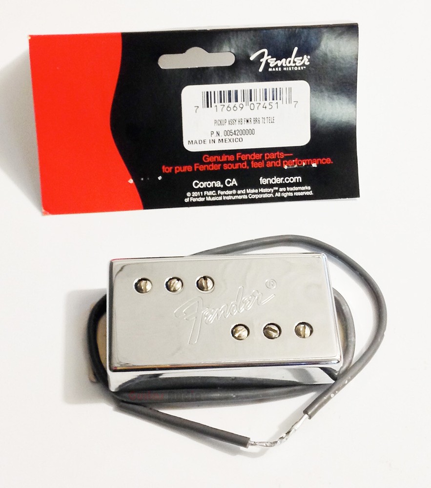Genuine Fender '72 Deluxe Custom Telecaster Wide-Range BRIDGE Humbucker Pickup