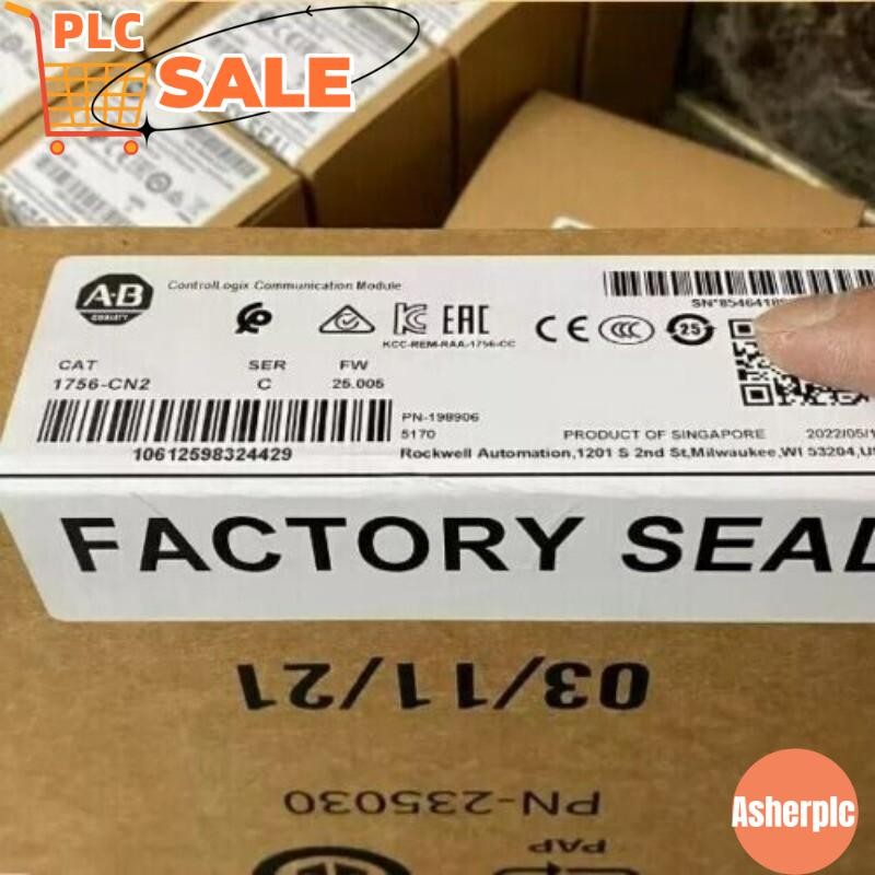 AB 1756-CN2 ControlLogix Communications Module 1756CN2 New Sealed US Free Tax