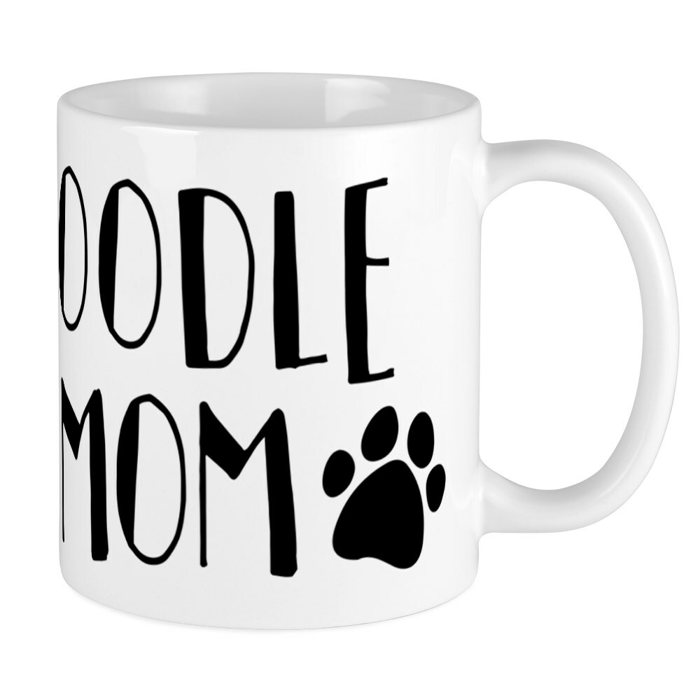 CafePress Poodle Mom 11 oz Ceramic Mug (749486222)
