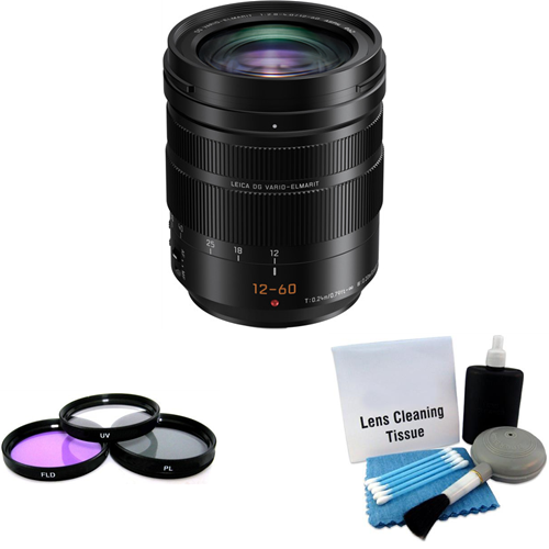 Panasonic Leica DG 12-60mm f2.8-4 ASPH POWER OIS Lens Bundle 2