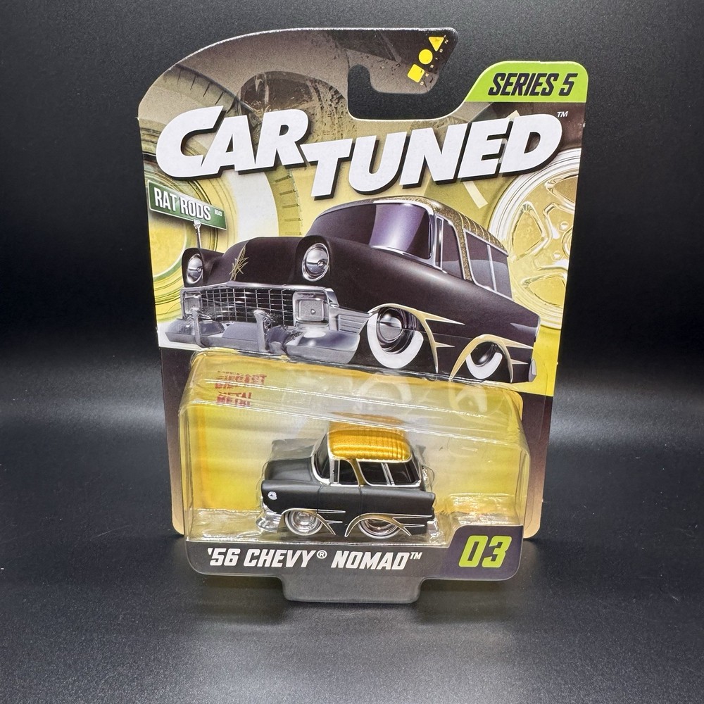Car Tuned Series 5 56 Chevy Nomad #3 2025 MGA Black & Gold Nomad