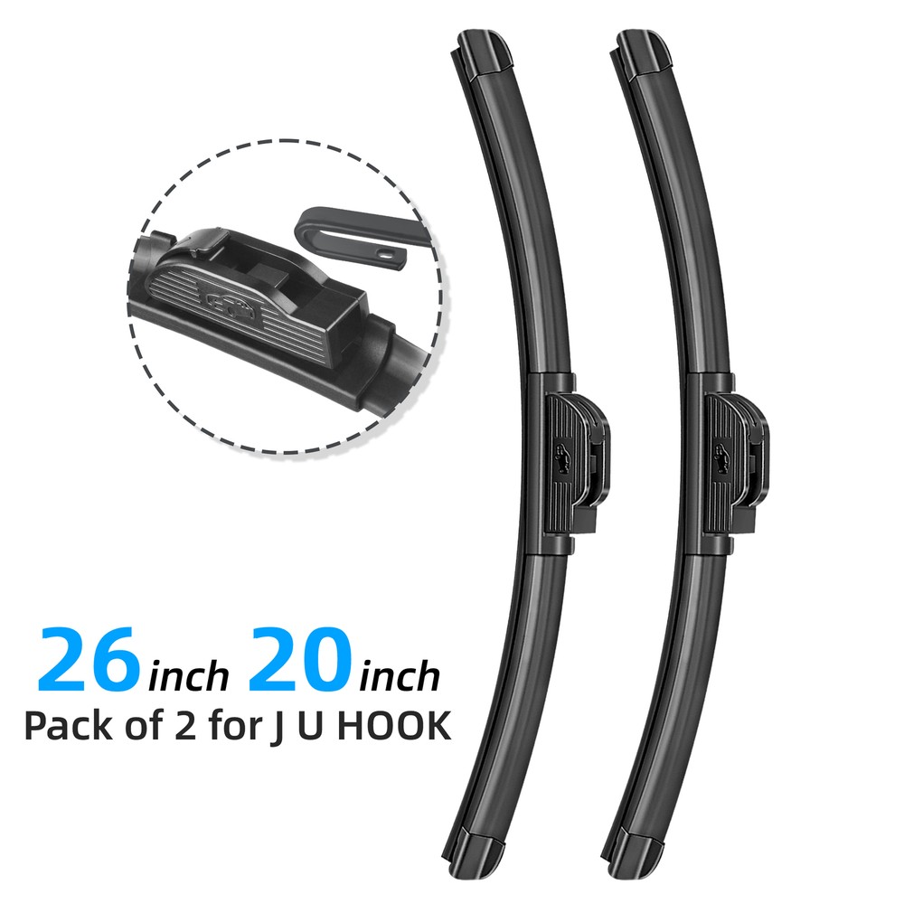Volvo V50 2005 26+20 Inch Xkorr Windshield Wiper Blades 2-Pack