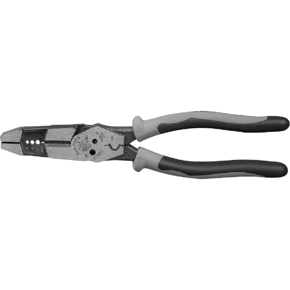 Klein Tools 8-Inch Hybrid Pliers with Crimper and Wire Stripper J215-8CR