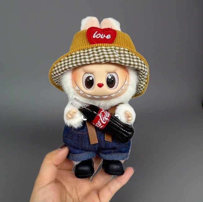 LABUBU The Monsters Plush Doll Outfit Set – No Doll Included – Clothes & Shoes Replacement