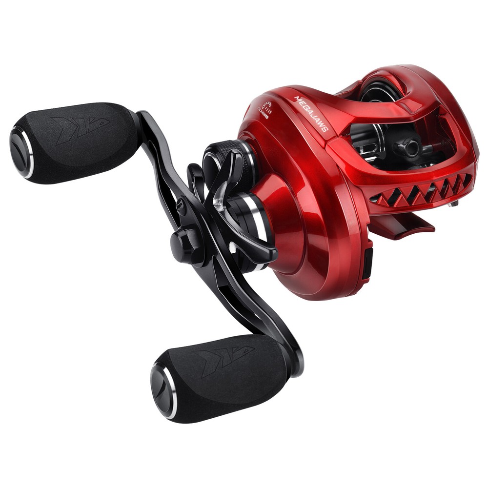 KastKing MegaJaws Baitcasting Reel 17.6lb Max Drag 9.1:1 Gear Ratio-Right Handed
