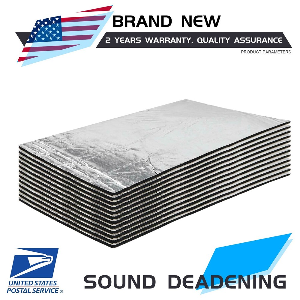 10.8 SQFT Classic Car Insulation Restoration Floor Proofing Sound Deadening Mat